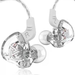 QKZ Gaming Earbuds with Mic Universal 3.5mm Jack HiFi Sport Headphones in Ear Earphones for Running Stereo Bass Music Headset