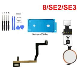 Universal Touch Version Home Button Flex For iPhone 8 8 Plus SE2 YF Back Return Function Solution With Screen Seal Free Tools