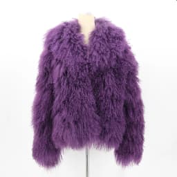 PINK JAVA QC23056 new arrival real mongolia sheep fur jackets women winter fur coat wholesale hot sale