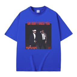 Rapper Future & Metro Boomin We Don't Trust You Album Music Merch T Shirts Men Hip Hop Kendrick Lamar Tee Male Oversized T-shirt