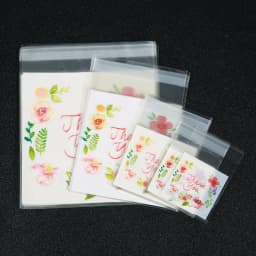 100pcs Plastic Transparent Cellophane Candy Bags Self Adhesive White Polka Dot Candy Cookie Gift Bags For Wedding Birthday Party