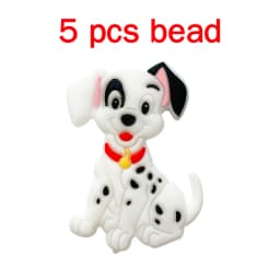 5pcs Silicone Cartoon Beads Pacifier Chain Baby DIY Care Nipple Chain Fittings