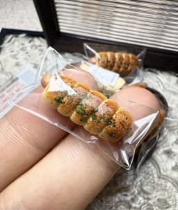 Hot Sale 1:6 Miniature Bakery Gift Set, Handmade Pizza Cookie Bread Matcha Box, Dollhouse Kitchen Pretend Play Dessert Decor
