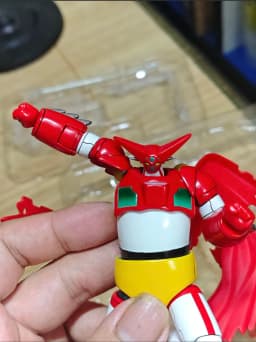 AC KO Getter 3 Machine 105 Action Figure 1/12 Scale Revoltech Style 6 Inch Articulated PVC Collectible Model Toy Gift Birthday