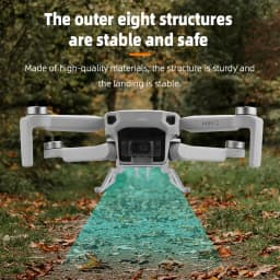 BRDRC Landing Gear for DJI Mini 4K/Mavic Mini2/Mini SE Lightweight Extender Long Leg Foot Stand Expansion Protector Accessories
