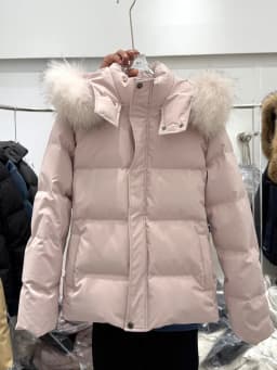 Detachable Faux Fur Collar Hooded Cotton Jacket Thickened Warm Winter Short Coat For Women Korean Slim Versatile Outerwear