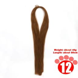 80CM 1/3 1/4 1/6 SD Doll Hair Accessories Salon Ob Heat Resistant Doll Wig Hair Hand Woven Modified DIY Hair Grafting Hair