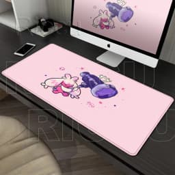 Mouse Pads P-pokemon Tinkaton Gamer Computer Keyboard Rug Rubber Non-slip Mats Kawaii LockEdge Carpet Gaming Accessories XXL Mat