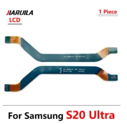 New For Samsung S20 S21 S22 S23 S24 Plus Ultra Fe 4G 5G Signal Antenna Main Board Connector LCD Motherboard Flex Cable