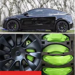 For 2017-2023 Tesla Model 3 Brake Caliper Cover (4-Piece Set) Modification With Special Aluminum Alloy Wheel Hub Caliper Cover