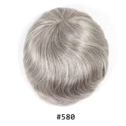 Human Hair Prosthesis for Men's Toupee Breathable Mono Toupee PU Double Knot Male Wig Unit Hairpiece Replacement System 8x10Inch