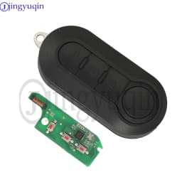 Jingyuqin A2C86460000 433MHz 4A Chip Flip Car Remote Key For Fiat Mobi Uno Fiorino E Mais Strada Citroen Peugeot Fob Control