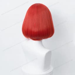 35cm Short Bob Cosplay Wig Golden Yellow Red Purple Black Blue Pink Women Bobo Hair Heat Resistant Hair Universal Anime Wigs