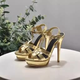 Designer Platform Super High Heels Sandals Women Summer New Open Toe Buckle Ankle Strap Stiletto Wedding Party Shoes