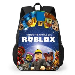 Robloxs Cartoon Peripheral Backpack for Students Bags Teens Daily Backpack Travel Rucksacks Daily Necessities