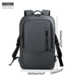 HK High-Quality Backpack 15.6-Inch Laptop Bag Men's Business Commuter Backpack Waterproof Oxford Fabric Lightweight Travel Bag