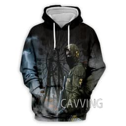 New Fashion Stalker Game 3D Printed Clothes Streetwear Men Hoodies Sweatshirt Fashion Hooded Long Sleeve Pullover Tops