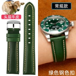 For any brand 18mm 20mm 21mm 22m With mat Genuine leather watch strap men cowhide watchband wristwatch band bracelet Accessories