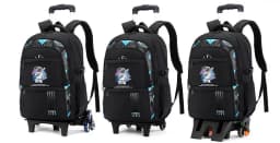 Children School Wheeled Backpack for boys School Trolley Bag Rolling Backpack bag for Boys Primary Student Schoolbags on Wheels