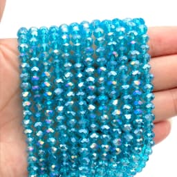 2 3 4 6 8mm Austria Faceted Crystal Beads Rondelle Loose Spacer Bracelets Earring DIY Glass Beads for Jewerly Making