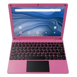10.3 inch Laptop Android 12 Computer Quad Core Powered Netbook 2G RAM+64GB ROM Mini Laptop Computer for Kids with Bag Mouse Blue