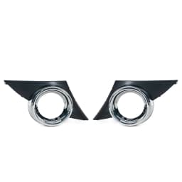 For Peugeot 207 Sport 2006 2007 2008 2009 Car Front Bumper Fog Light Lamp Frame Cover Foglights Foglamp Trim Cap Hood