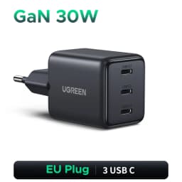UGREEN 30W GaN Charger PD 3.0 UFSC PPS For iPhone 17 16 15 Pro Max Samsung S25 Xiaomi Tablet iPad Air Pro 3 USB C Phone Charger