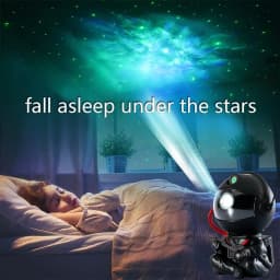 Astronaut Star Projector Lamp, Suitable for Multi-Room Decoration, A Great Gift, and a Perfect Starry Night Light for Bedroom De