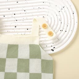 Infant Bodysuits Clothes 0-18m Plaid Pattern Newborn Boys Girls Casual Sleeveless Onesie Body Coverall Toddler Outfits One Piece