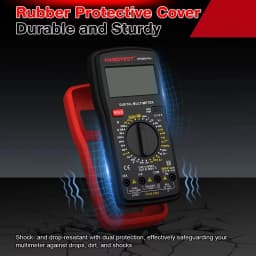 HABOTEST HT9205A-PRO True RMS Digital Multimeter 2000 Counts AC/DC Voltage Current Resistance Capacitance Electrician Tester