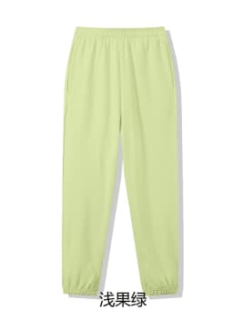 2026 Pure Cotton Ultra Comfortable Lazy Versatile Multi-color Spring Casual Sweatpants Color Chart Jogger Pants