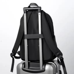Men's casual business backpack, large capacity computer bag, waterproof fabric, suitable for daily commuting, school, travel