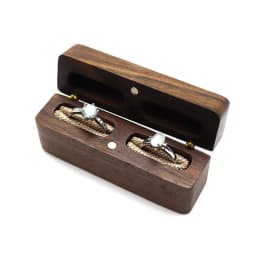 Wood Engagement Ring Box for Proposal - Wood Ring Box - Small Engagement Ring Box - Ring Holder