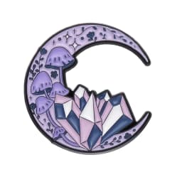 Purple Witch Magic Bottle Enamel Pin Cartoon Dream Love Potion Brooch Shirt Clothes Lapel Badge Accessories Animal Butterfly Pin