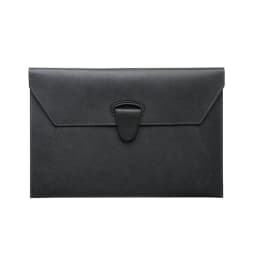 Customized Name: A4 Business File Bag, Leather Material, Thick and Waterproof Storage Bag, Office Bag, Bill Bag