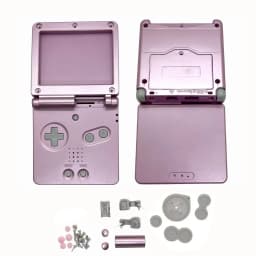 New Shell Case for GBASP Housing GBA SP Shell with Buttons Sets Replacement for Gameboy Advance SP Game Accessories