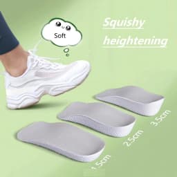 Height Increase Insole Orthopedic Insoles for Man Insoles for Shoes Cushioning Insoles Sea Height Growing Sole XID05