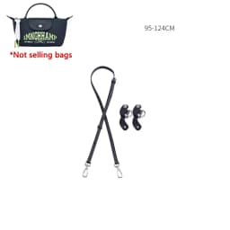 Genuine Leather Shoulder Strap Fit For Longchamp Mini Le Pliage Punch Free Crossbody Bag Strap Accessories