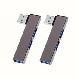 3-Port USB 3.0 Hub, Ultra-Slim Data USB Hub with 2 ft Extended Cable , for MacBook, Mac Pro, Mac mini, iMac, Surface Pro