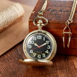 Luxury Black Gold Mechanical Pocket Watch for Men Women Smooth Vintage Man Fob Chain Pendant Clock for Collection
