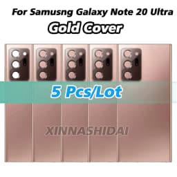 New For Samsung Galaxy Note20 Ultra N980 Battery Back Cover Glass Panel Rear Door Glass Housing Case