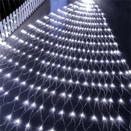 2x2M 3x2M LED Net Mesh Fairy String Lights Garland Waterproof Window Curtain Christmas Garden Lights Wedding Party Holiday Lamp