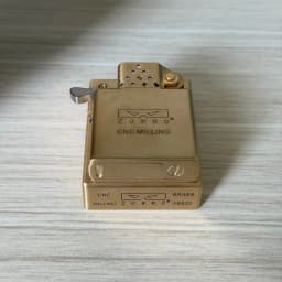 ZORRO Brass Oil Lighter CNC One Piece 5 Hinge Sealed Metal Gasket Insert Refillable Heavy Trench Brushed Pocket Retro Men Gift