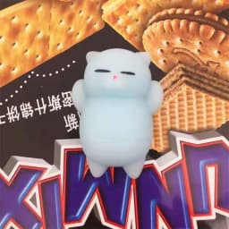 Stress Relief Toy Squeeze Toys Soft Mochi Cat Toy Mini Cute Animal Toy Birthday Party Gift Easter Egg Filler Classroom Reward