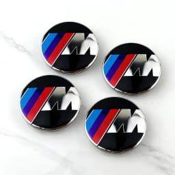 Car 68mm 56mm Wheel Center Caps Emblem Badge 50th Accessories For BMW E39 E46 E90 E60 E87 E53 F10 F20 F30 M X3 X5 X6