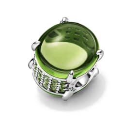 2024 new 925 glass pendant rainbow beads, suitable for European original bracelets, jewelry DIY accessoriesy Clip