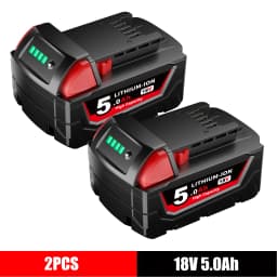 M-18 18V 5/8/9/12Ah Replacement Battery for Milwaukee, Low-Temp Resistant Fast Charge for Cordless Power Tool Battery Pin AU