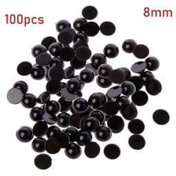 100/500 Pcs Black Safe Plastic Eyes Doll Eyes for DIY Dolls Making Toys Bear Eye Amigurumi Doll Accessories
