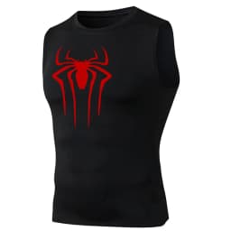 Y2K Compression T Shirt Men Workout Top Summer Sports Tights Running Tank Top Quick Dry Fitness Tank Top Skinny Vest Tight Tank