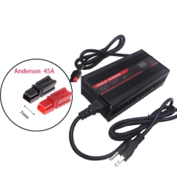 OHRIJA 67.2V 8A Charger Smart Aluminum Case Is Suitable For 16S 59.V OLED Dispay Li-ion Lipo Battery OLED Display Fast Charger
